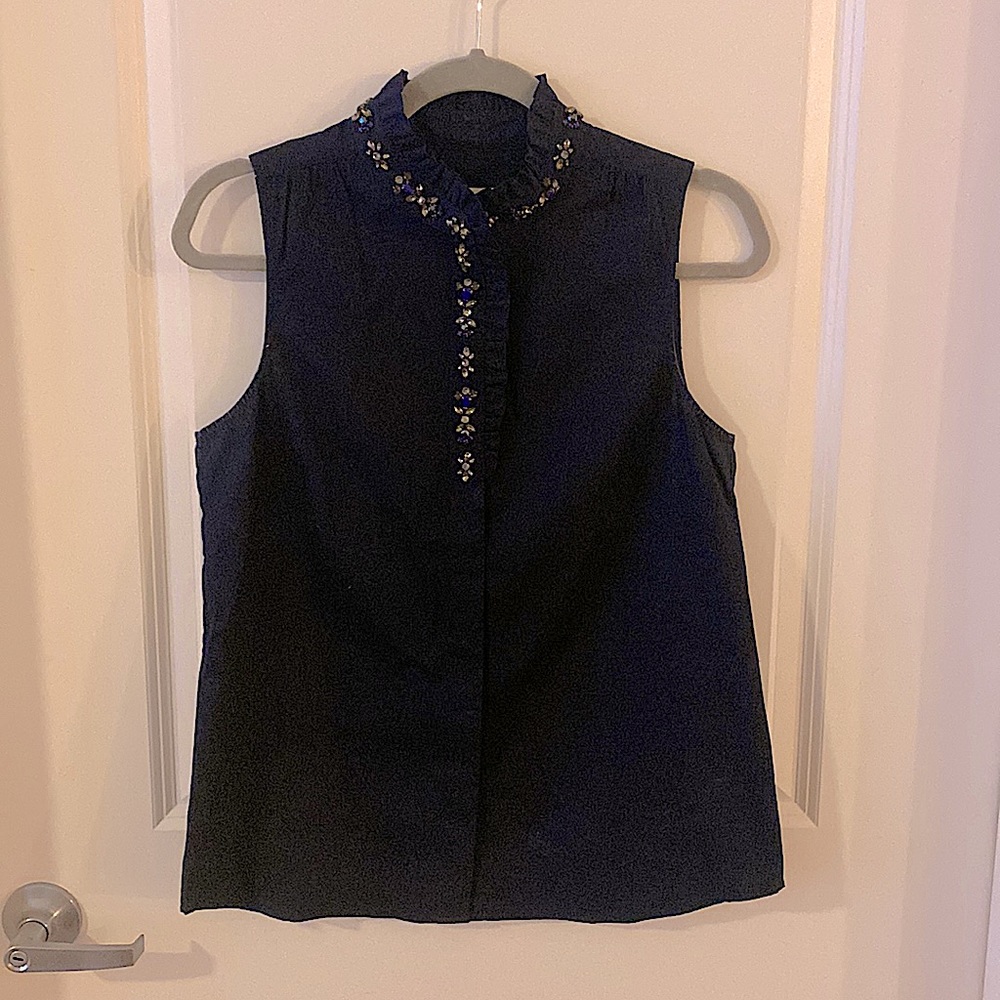 J Crew Button Up Tank